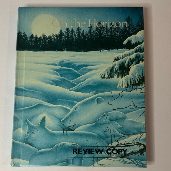 Silver Burdett Ginn Inc. Other - On the Horizon" Review Copy Educational Textbook 1993 Pre-Publication Edition